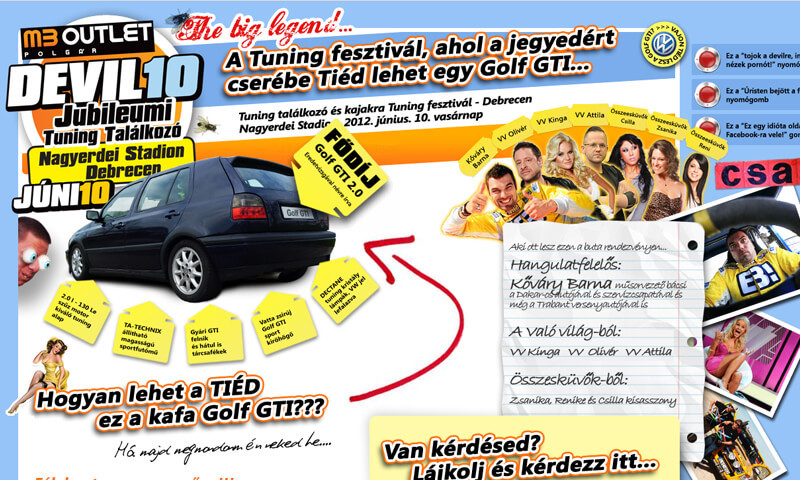 Tuning Show Debrecenben most vasárnap...