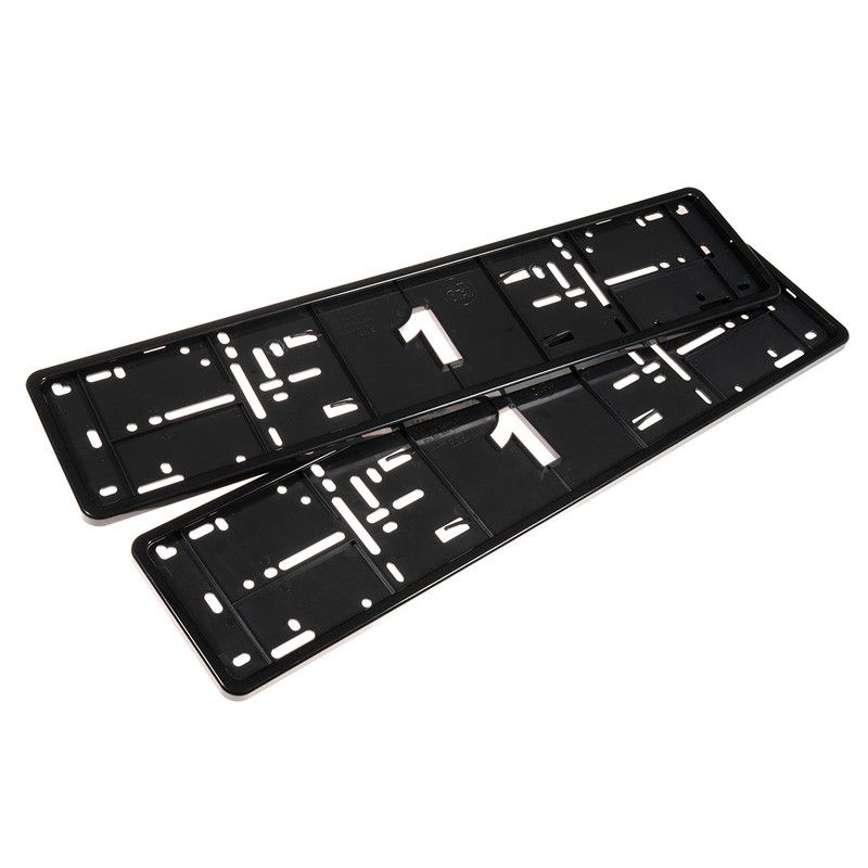 Number plate holders