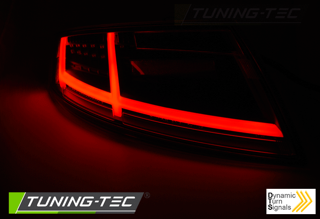 Tuning-Tec Audi TT (Typ: 8J), 2006.04-2014.02-ig, Ledes, füst-piros tuning hátsó lámpa 1