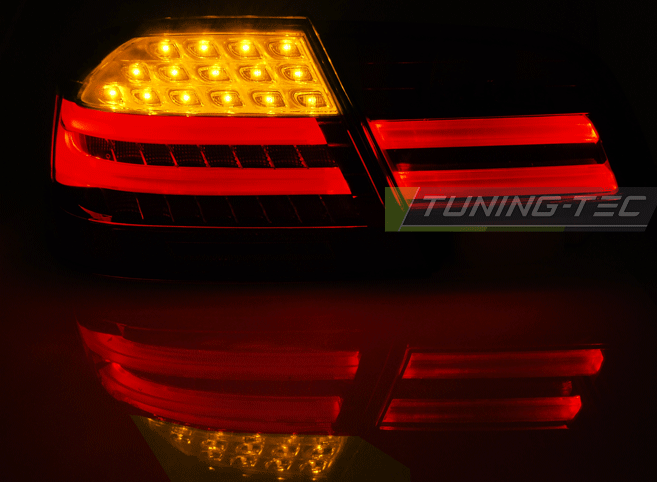 Tuning-Tec Bmw E92 Coupé, E93 Cabrio, 2006.09-2010.03-ig, ledes, króm-piros tuning hátsó lámpa 1