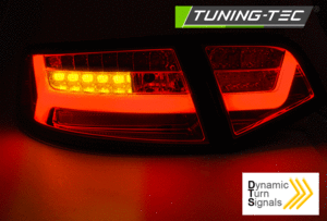 Tuning-Tec Audi A6 Sedan, 2008-2011-ig, ledes, fekete, Turn signal index tuning hátsó lámpa 1