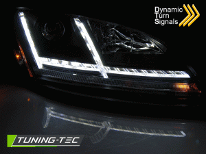 Tuning-Tec Audi TT (Typ: 8J), 2006-2010-ig, Dynamic Turn Signal, fekete tuning lámpa 1