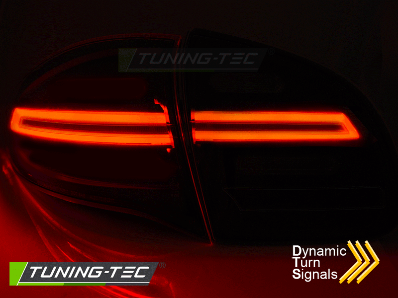 Tuning-Tec Porsche Cayenne 2010-2015-ig, futó fényes indexel, füst, full led tuning hátsó lámpa 4