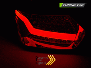 Tuning-Tec Ford Focus dinamikus indexes, 2015-2018-ig, piros, full led bar tuning hátsó lámpa 4
