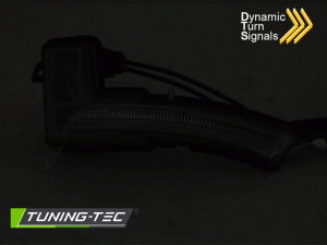Tuning-Tec Renault Clio IV, 2016-2019-ig, Dinamikus LED-es, fekete irányjelző, index 1