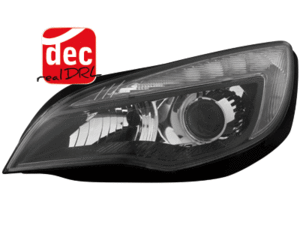 AutoStyle Opel Astra J DRL 5 ajtós 2009-2015 - Fekete tuning lámpa 1