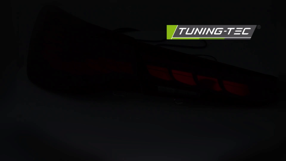 Tuning-Tec Bmw 4-széria, G22,G23 2020-tól, üdvözlő fénnyel, Oled, futó fényes indexel, piros tuning hátsó lámpa 3