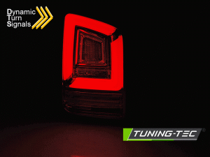 Tuning-Tec Volkswagen Transporter T6 Dinamikus LED-es, dupla ajtós típusokhoz, 2015-2019-ig, füst tuning hátsó lámpa 1