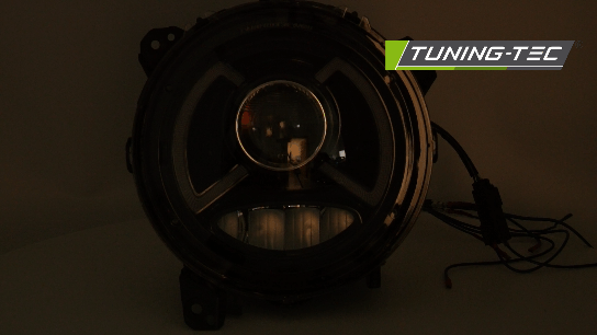 Tuning-Tec Jeep Wrangler JL 2018-2023-ig, Full Led, üdvözlőfény funkciós tuning lámpa 1