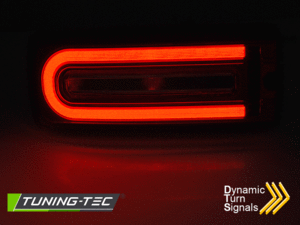 Tuning-Tec Mercedes W463 G-Osztály, futó fényes index-el, 1990-2018-ig, ledes, füst tuning hátsó lámpa 1