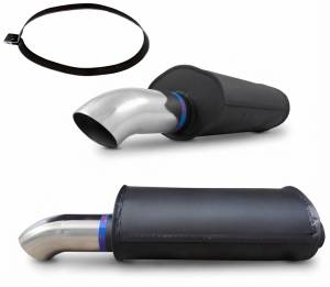 Paragi 1x76mm-es átmérőjű, teljes hossza 570mm, 60mm-es bemenő cső, műbizonylatos sportkipufogó