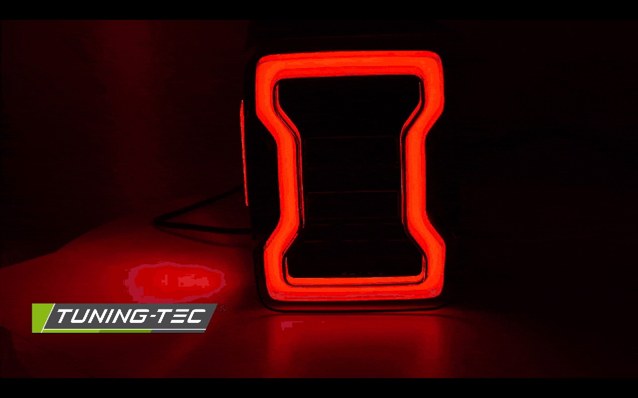 Tuning-Tec Chrysler Jeep Wrangler JK 2007-2018-ig, füst Ledes tuning hátsó lámpa 1