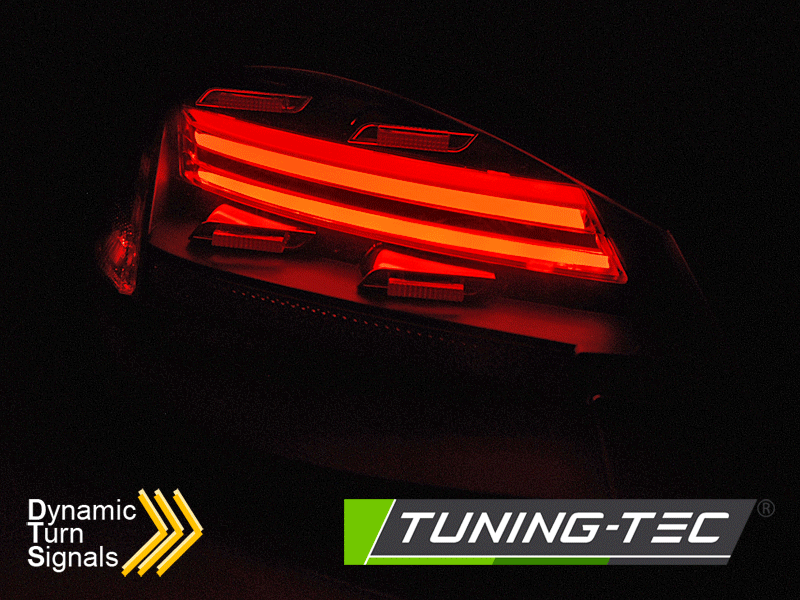 Tuning-Tec Porsche Boxster, Porsche Cayman, (987), 2009-2012-ig, full LED,  fekete, futófényes tuning hátsó lámpa 1