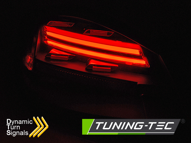 Tuning-Tec Porsche Boxster, Porsche Cayman, (987), 2009-2012-ig, full LED,  fekete, futófényes tuning hátsó lámpa 1
