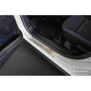 Avisa Avisa Inox küszöbvédők Dacia Duster III 2024-hez - - "Lines" - 4 részes Door sill protectors