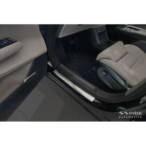 Avisa Avisa rozsdamentes acél küszöbvédők Volvo EX90 2024-hez - - "Lines" - 4 részes Door sill protectors