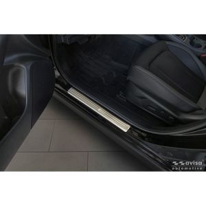 Avisa Avisa Inox küszöbvédők Subaru Crosstrek III 2023-hoz - - "Lines" - 4 részes Door sill protectors