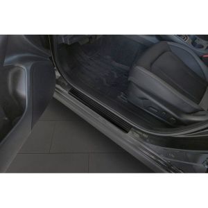Avisa Avisa Matt Black Inox küszöbvédők Subaru Crosstrek III 2023-hoz- - "Lines" - 4 részes Door sill protectors