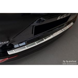 Avisa Avisa rozsdamentes acél hátsó lökhárító védő Kia Niro II Hybrid és Niro II EV (SG2) 2022- - Ezüst Rear bumper sill protection