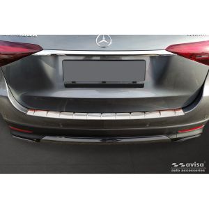 Avisa Avisa Rozsdamentes acél hátsó lökhárító védő Mercedes GLE II (W167) Facelift excl. AMG 2023- - Ezüst Rear bumper sill protection