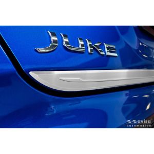 Avisa Avisa szálcsiszolt, rozsdamentes acél csomagtérajtó burkolat, amely alkalmas a Nissan Juke II (F16) 2019-hez Rear bumper sill protection