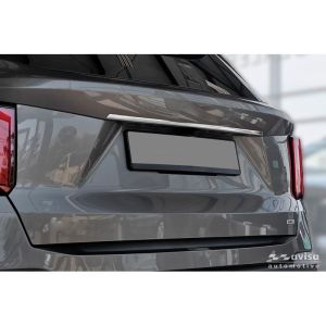 Avisa Avisa szálcsiszolt, rozsdamentes acél csomagtérajtó burkolat, amely alkalmas Kia Sorento IV (MQ4) 2020- Rear bumper sill protection