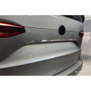 Avisa Avisa krómozott rozsdamentes acél csomagtartó csomagtérajtó kárpitburkolata Volkswagen Multivan T7 2021-hez Rear bumper sill protection
