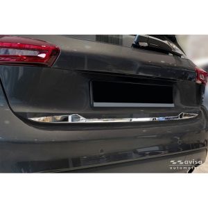 Avisa Avisa krómozott rozsdamentes acél csomagtartó csomagtérajtó díszburkolat, amely alkalmas a Ford Focus IV HB 2018-2021 & Facelift 2021-hez Rear bumper sill protection