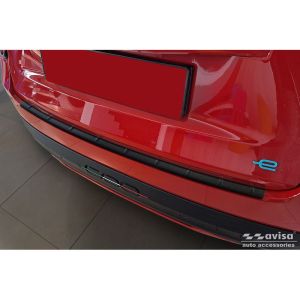 Avisa Avisa rozsdamentes acél hátsó lökhárítóvédő, alkalmas Fiat 600 Mild Hybrid / 600e 2023- - Matt fekete Rear bumper sill protection