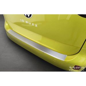 Avisa Avisa rozsdamentes acél hátsó lökhárító védő, alkalmas Volkswagen ID.Buzz + Cargo 2022- - Ezüst Rear bumper sill protection