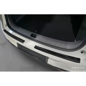 Avisa Avisa rozsdamentes acél hátsó lökhárító védő alkalmas Leapmotor B10 2025- - Fekete - 2 részes Rear bumper sill protection