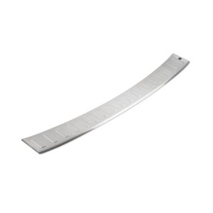 Max6 MAX6 szálcsiszolt rozsdamentes acél hátsó lökhárító védő, alkalmas a Seat & Cupra Leon IV (KL8) Sportstourer 2020-hoz Rear bumper sill protection