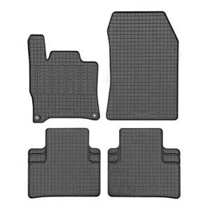 Cikcar CIKCAR Gumi autószőnyeg szett alkalmas Peugeot 408 MHEV 2023- & 308 III HB/SW MHEV 2021- & CitroEn DS4 MHEV 2021- & Opel Astra L HB/ST MHEV 2022- (4 részes + rögzítési rendszer) Custom-fit Rubber Mats