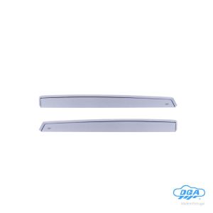 Dga DGA szélterelők (hátsó) alkalmas Ford FiĂ«sta 5 ajtós 2017-hez (2 részes) Side windows - Rear