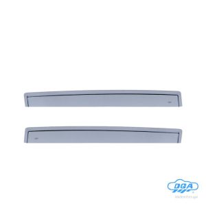 Dga DGA szélterelők (hátsó) használható Volkswagen Golf VII HB 5 ajtós 2012-2019 (2 darab) Side windows - Rear