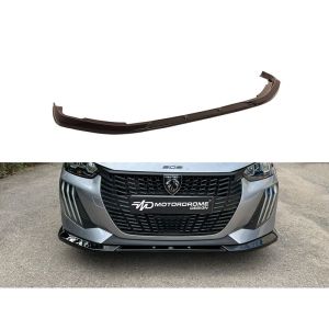 Motordrome Motordrome elülső légterelő alkalmas Peugeot 208 II Facelift 2023-hoz - excl. GT-Line (ABS) Front spoilers