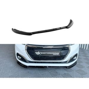 Motordrome Motordrome első légterelő Peugeot 208 I Facelift 2015-2019 (ABS) számára Front spoilers