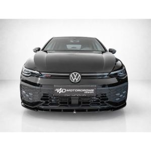 Motordrome Motordrome első légterelő Volkswagen Golf 8 Facelift R-Line/GTE/GTI 2024- (ABS) számára Front spoilers