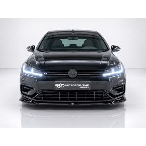 Motordrome Motordrome első légterelő Volkswagen Golf 7.5 R / R-Line 2017-2020 (ABS) számára Front spoilers