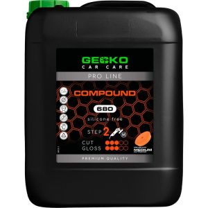 Gecko Gecko Pro Compound 680 STEP 2 – 5 literes (szilikonmentes) Polishing products