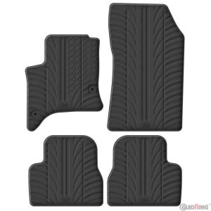 Gledring Gledring Gumi autószőnyeg készlet alkalmas Jeep Avenger (J2) (Hibrid) 2025-hez (T profil 4 darab + rögzítő kapcsok) Custom-fit Rubber Mats