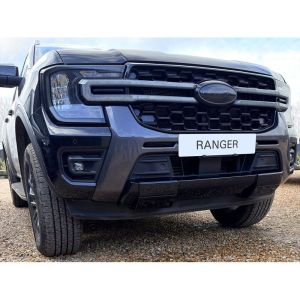 Rgm Ford Ranger Wildtrak/Wildtrak X & Stormtrak 2024- (fényes fekete ABS) RGM „Skid-Plate” Front spoilers