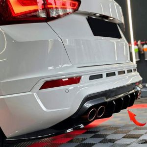 Oneway Egyirányú hátsó befúvó Cupra Ateca 2018-hoz - Fényes fekete Diffusers