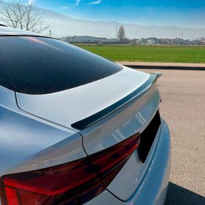 Oneway Egyutas csomagtartó légterelő Audi A5 S-Line F5 Sportback 2016-2019 & Facelift 2019 modellekhez - Fényes fekete Ready-made rear spoilers