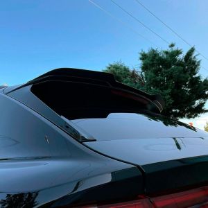 Oneway Oneway Roof Spoiler (sapka) alkalmas Audi RS Q8 MK1 2019- - Fényes fekete Ready-made rear spoilers