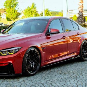 Oneway Egyutas készlet oldalszoknyák BMW M3 F80 2014-2018 modellhez - Fényes fekete Side skirts