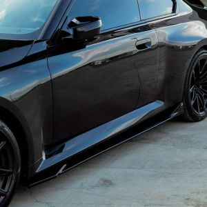 Oneway Egyutas szett oldalszoknyák BMW M2 G87 Coupe 2023-hoz- - Fényes fekete Side skirts