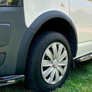 Oneway Oneway Set Kerékív-betét Volkswagen Transporter T5/T5.1 2003-2015 típushoz (rövid és hosszú tengelytáv) - Matt fekete Side skirts