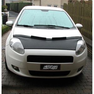 AutoStyle AutoStyle motorháztető védő Fiat Grande Punto 2005-2008 fekete modellhez Bonnet bra