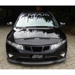 AutoStyle Honda Civic HB /5 ajtós AutoStyle motorháztető védő 2006-2012 fekete Bonnet bra